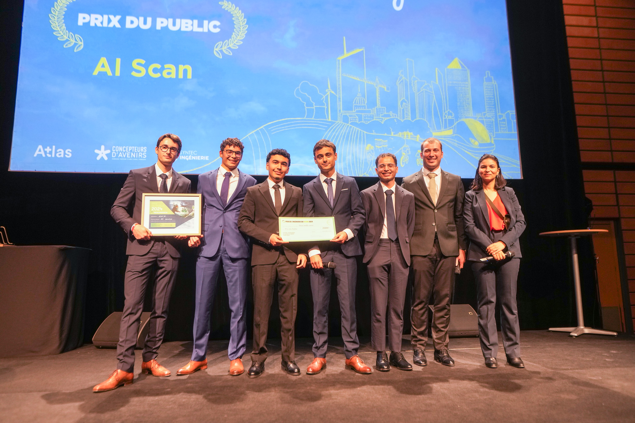 AI Scan prix de l'ingenierie du futur 2024 estp